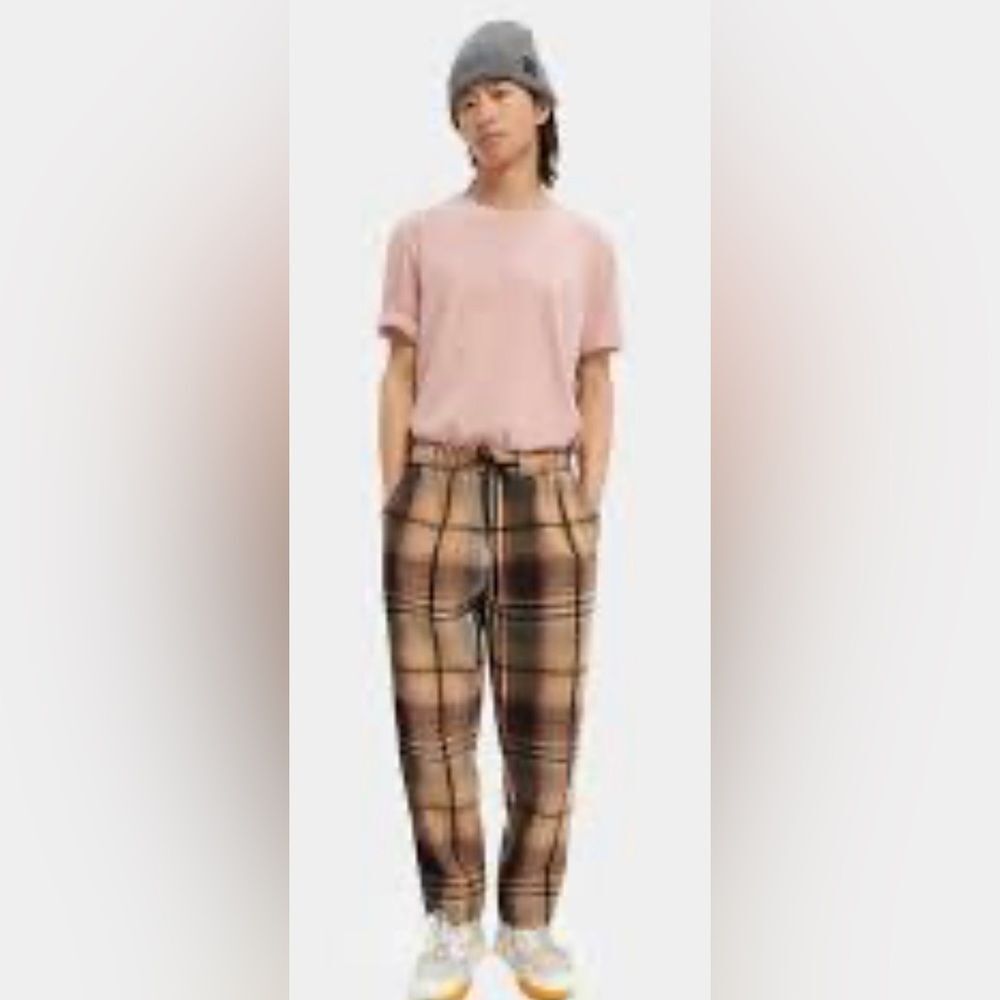 SCOTCH & SODA FAVE TAPERED FIT‎ CHECKERED PANTS SIZE L